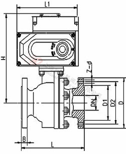 電動開關球閥(標準型)